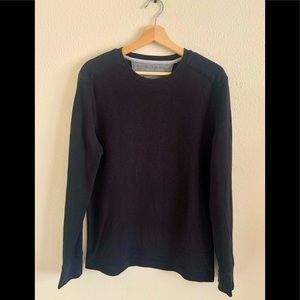 Mens Banana Republic sweatshirt slim, Size(M).Black in color.
